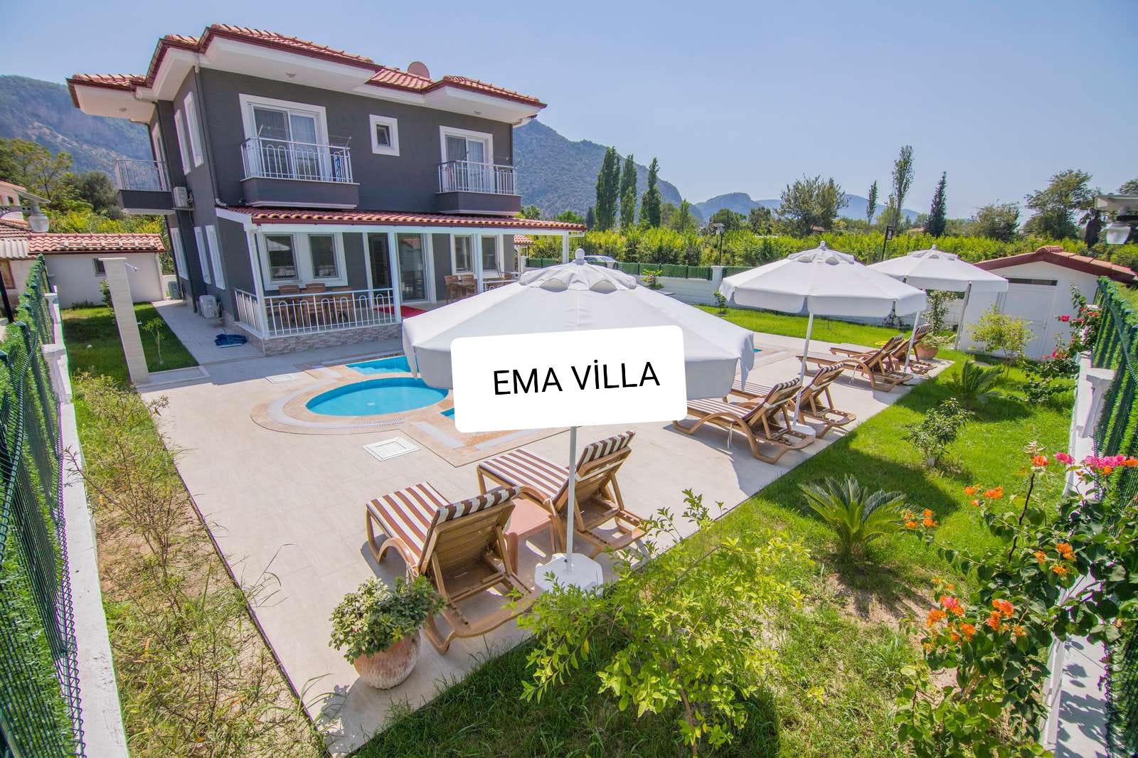 Dalyan�da günlük kiralık tatil villasıVilla Ema Dalyan�da Satılık ve