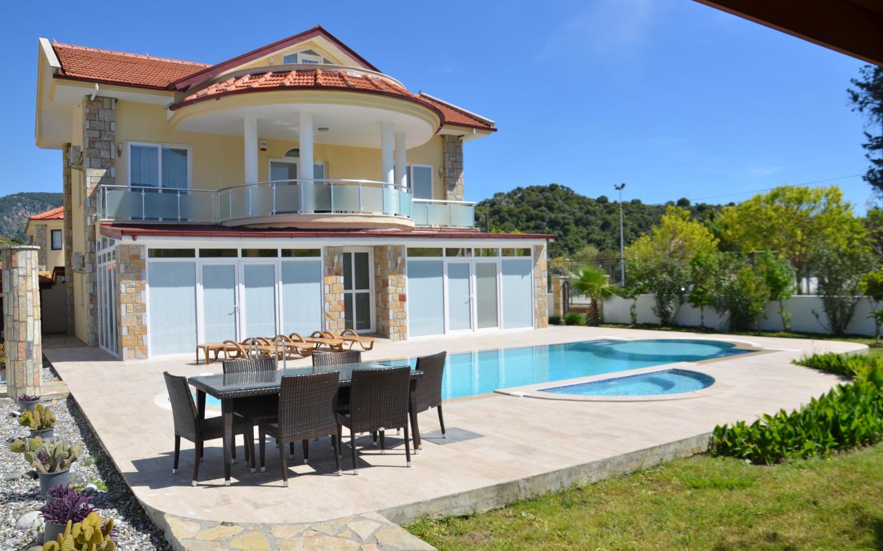 Dalyan’da haftalık kiralık tatil villası-Villa Hankelma