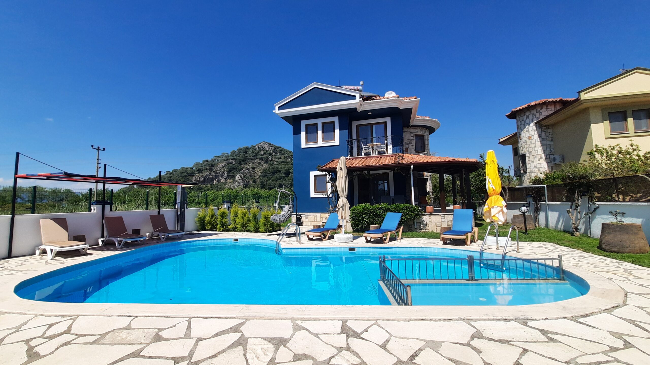 Dalyan’da kiralık müstakil havuzlu villa-Villa Caretta Caretta